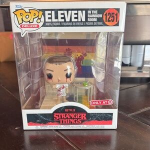 Funko Pop 1251 Deluxe Eleven with Rainbow Backdrop